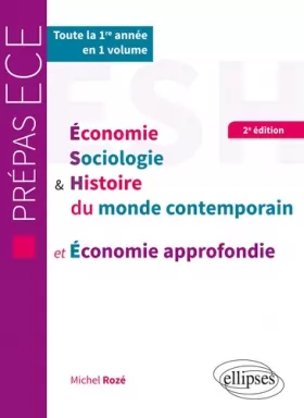 Couverture du produit · ESH et économie approfondie - 1re année - 2e édition