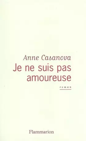 Couverture du produit · Je ne suis pas amoureuse