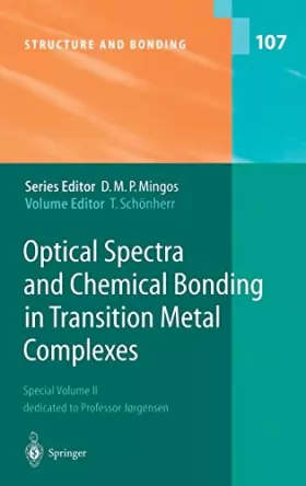 Couverture du produit · Optical Spectra and Chemical Bonding in Transition Metal Complexes