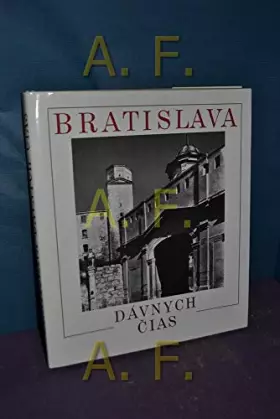 Couverture du produit · Bratislava dávnych cias