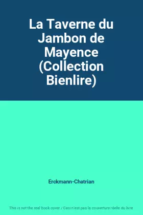 Couverture du produit · La Taverne du Jambon de Mayence (Collection Bienlire)