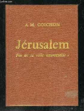 Couverture du produit · Jérusalem : Fin de la ville universelle ?