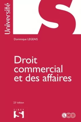 Couverture du produit · Droit commercial et des affaires - 22e éd.