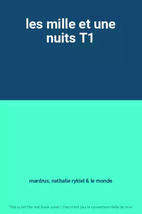 Couverture du produit · les mille et une nuits T1