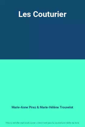 Couverture du produit · Les Couturier