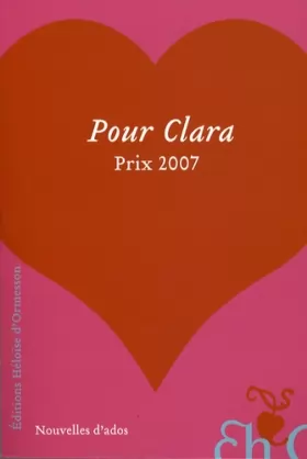 Couverture du produit · Pour Clara : Prix 2007