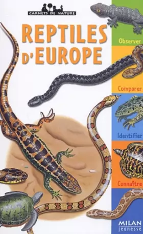 Couverture du produit · Les reptiles d'Europe