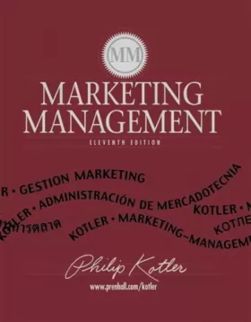 Couverture du produit · Marketing Management : International Edition (en anglais)