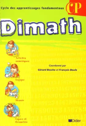 Couverture du produit · Dimath, CP, manuel de l'élève