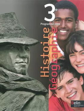 Couverture du produit · Histoire Géographie 3e : Programme 2012