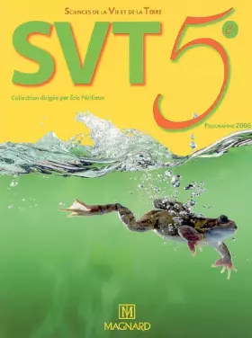 Couverture du produit · Sciences de la Vie et de la Terre 5e