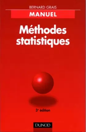 Couverture du produit · METHODES STATISTIQUES. : Tome 2, Techniques statistiques, 3ème édition