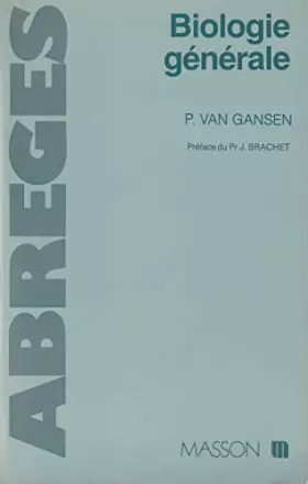Couverture du produit · Biologie générale.