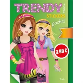 Couverture du produit · Trendy model stickers pocket: Vert