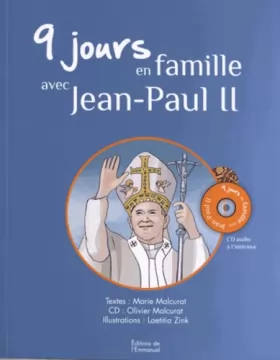 Couverture du produit · 9 jours en famille avec Jean-Paul II : Livre + CD