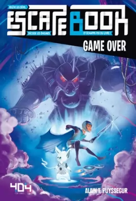 Couverture du produit · Game Over - Escape book enfant - Livre-jeu avec énigmes - De 8 à 12 ans