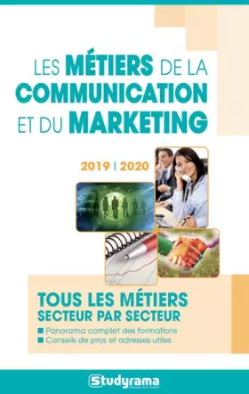 Couverture du produit · Les métiers de la communication et du marketing