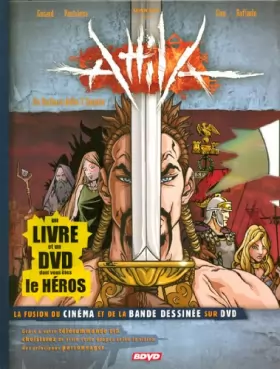 Couverture du produit · Attila (1 livre + 1 DVD) : Un barbare défie l'empire