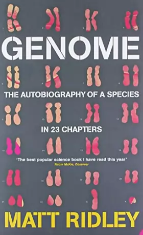 Couverture du produit · Genome: The Autobiography Of Species In 23 Chapters