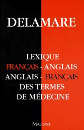 Couverture du produit · Petit lexique anglais/français des termes de médecine
