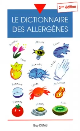 Couverture du produit · Le dictionnaire des allergènes - 2ème édition