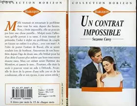 Couverture du produit · Un contrat impossible (Collection Horizon)