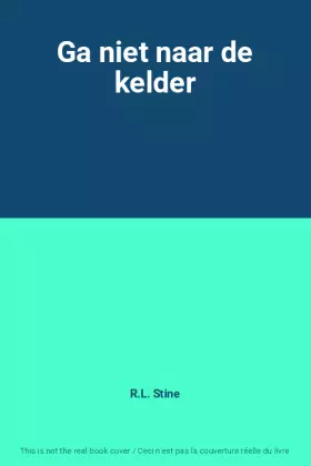 Couverture du produit · Ga niet naar de kelder