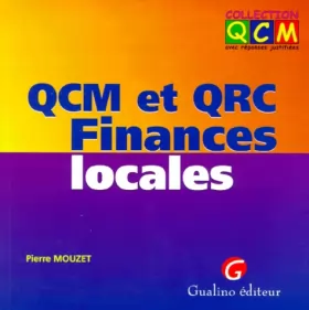 Couverture du produit · QCM, finances locales