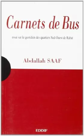 Couverture du produit · Carnets de bus