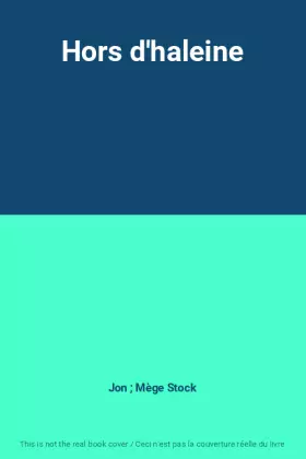 Couverture du produit · Hors d'haleine