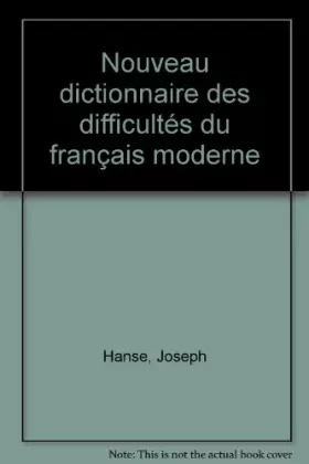 Couverture du produit · NOUVEAU DICTIONNAIRE