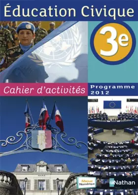 Couverture du produit · Cahier d'activités éducation civique 3e