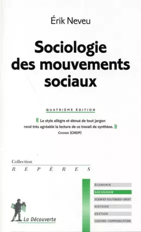 Couverture du produit · SOCIOLOGIE MOUVEMENTS SOCIAUX