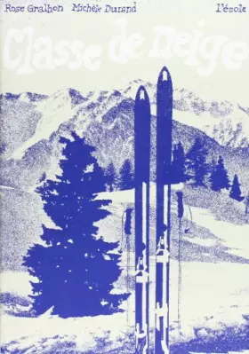 Couverture du produit · Classe de neige, CM