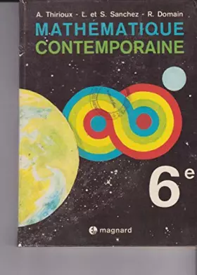 Couverture du produit · Mathématique contemporaine : Classe de 6C
