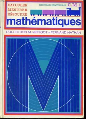 Couverture du produit · Mathematiques. calculer, mesurer, resoudre
