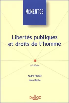 Couverture du produit · Libertés publiques et droits de l'homme (14e édition)