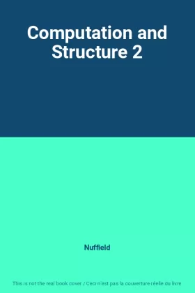 Couverture du produit · Computation and Structure 2