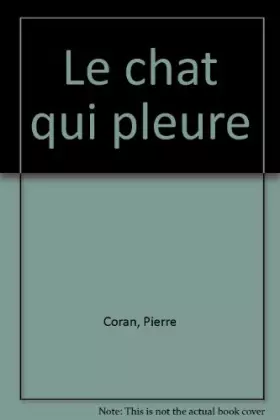 Couverture du produit · Le Chat qui pleure