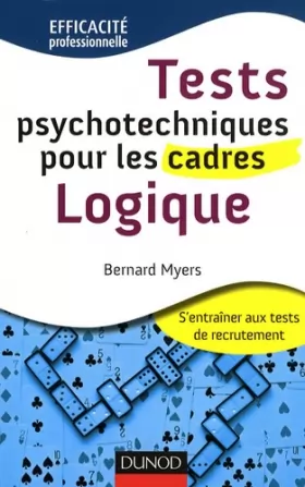 Couverture du produit · Tests psychotechniques pour les cadres - Logique: Logique