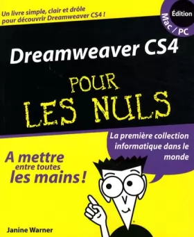 Couverture du produit · Dreamweaver CS4 pour les Nuls