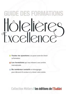 Couverture du produit · Guide des formations hôtelières d'excellence