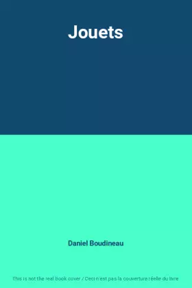 Couverture du produit · Jouets