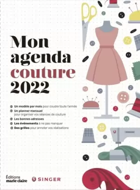 Couverture du produit · Mon agenda couture 2022