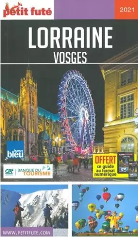 Couverture du produit · Guide Lorraine - Vosges 2020 Petit Futé