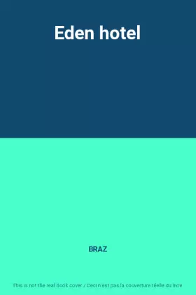 Couverture du produit · Eden hotel
