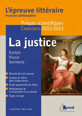 Couverture du produit · La justice - L'épreuve littéraire 2012-2013