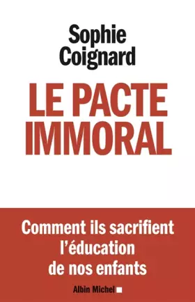 Couverture du produit · Le pacte immoral
