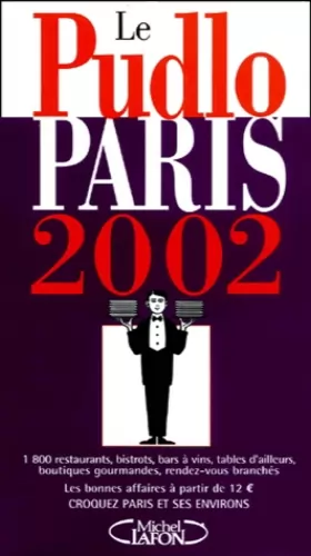 Couverture du produit · Le Pudlo Paris 2002