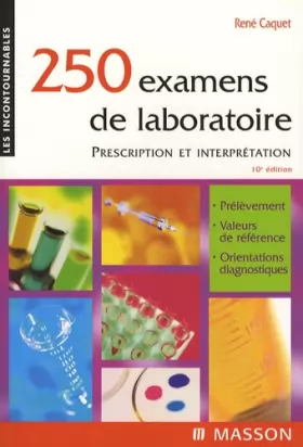 Couverture du produit · 250 examens de laboratoire